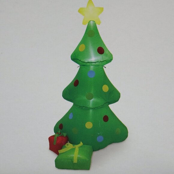 4 FT Inflatable Christmas Tree decoration - Picture 2 of 5